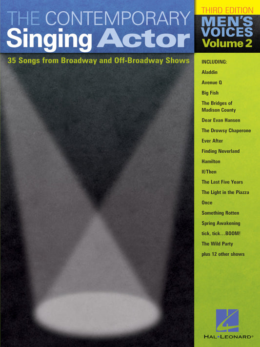Contemporary Singing Actor - Men's Edition Volume 2 Book
