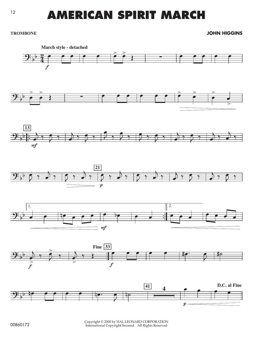 Essential Elements 音乐会精选集 - 长号第二册