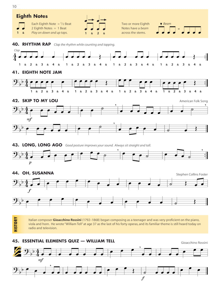 Essential Elements For Band - Bassoon Book 1 (Book & EEi)