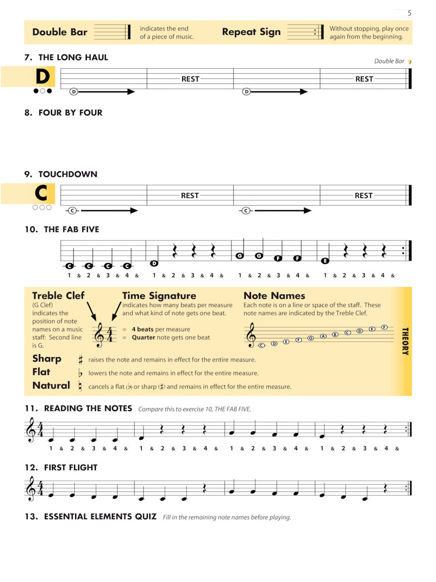 Essential Elements For Band - Baritone Treble Clef Book 1 (Book & EEi)
