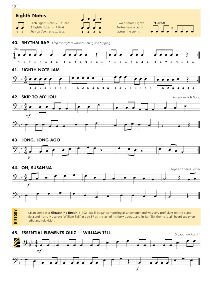 Essential Elements For Band - Electric Bass Book 1 (Book & EEi)