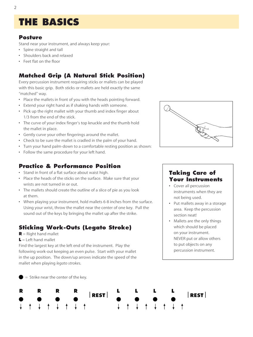 Essential Elements For Band - Percussion & Keyboard Percussion Book 1 (Book & EEi)