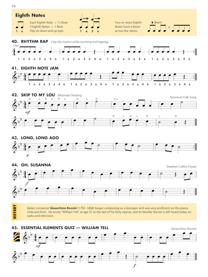 Essential Elements For Band - Percussion & Keyboard Percussion Book 1 (Book & EEi)