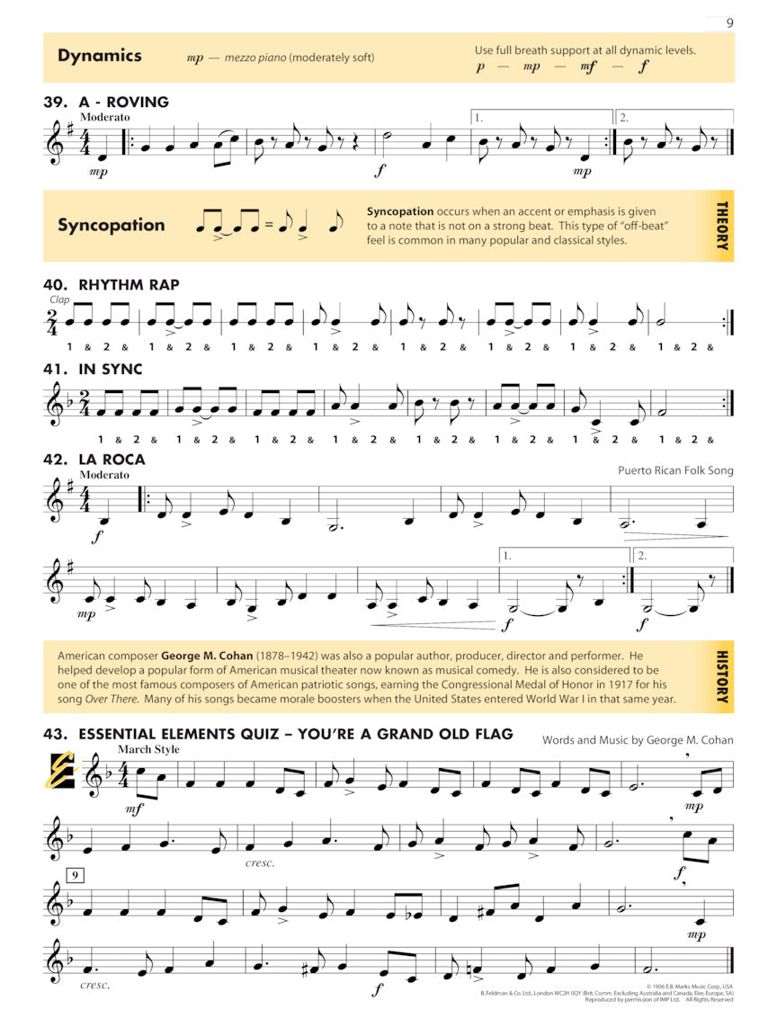 Essential Elements For Band - Bass Clarinet Book 2 (Book & EEi)