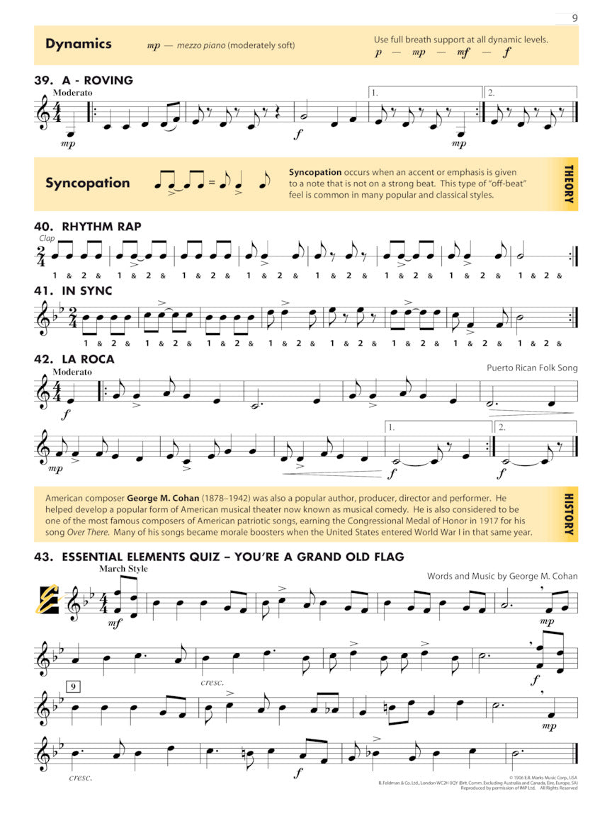 Essential Elements For Band - French Horn Book 2 (Book & EEi)