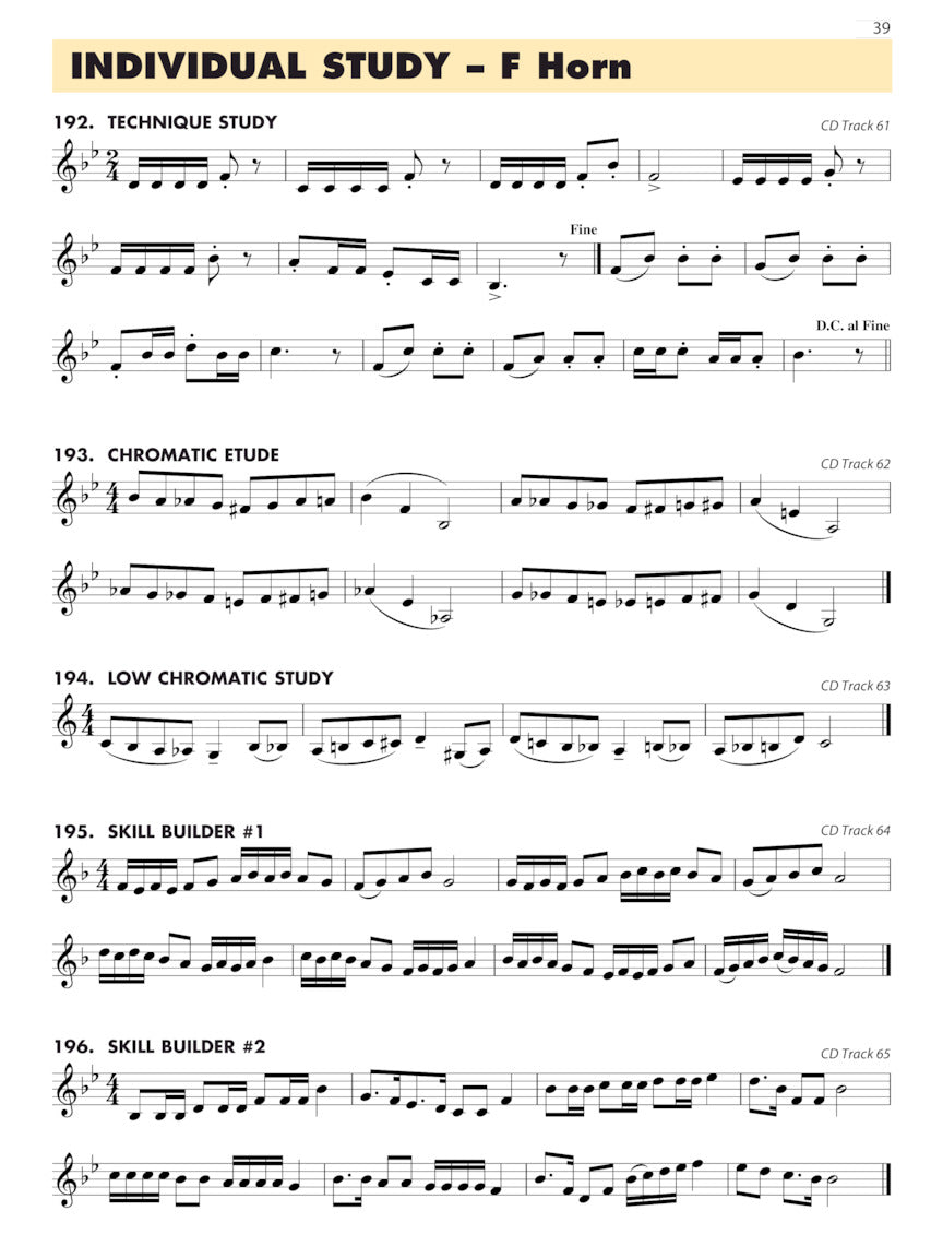 Essential Elements For Band - French Horn Book 2 (Book & EEi)