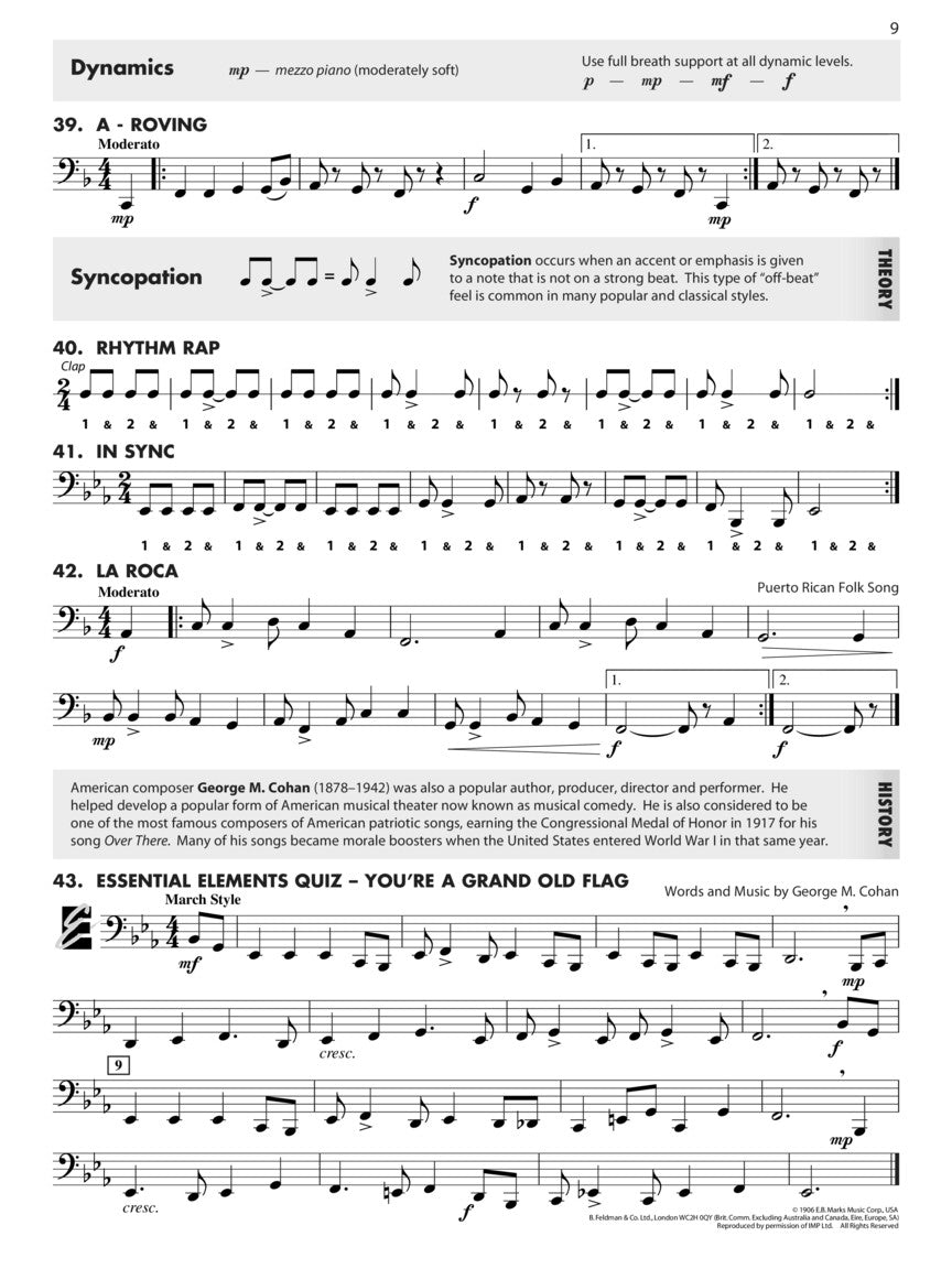 Essential Elements For Band - Tuba B.C Book 2 (Book & EEi)