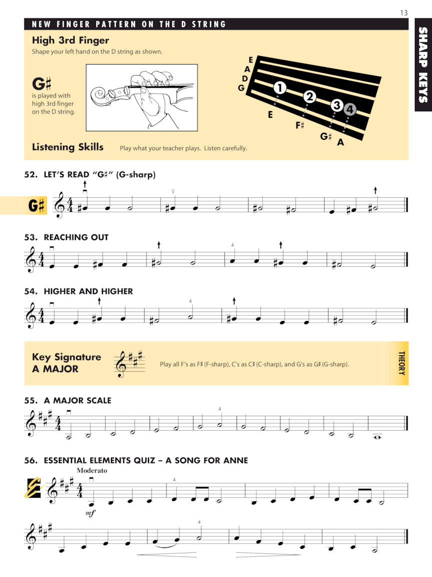 Essential Elements For Strings - Book 2 Violin (EEi Media)