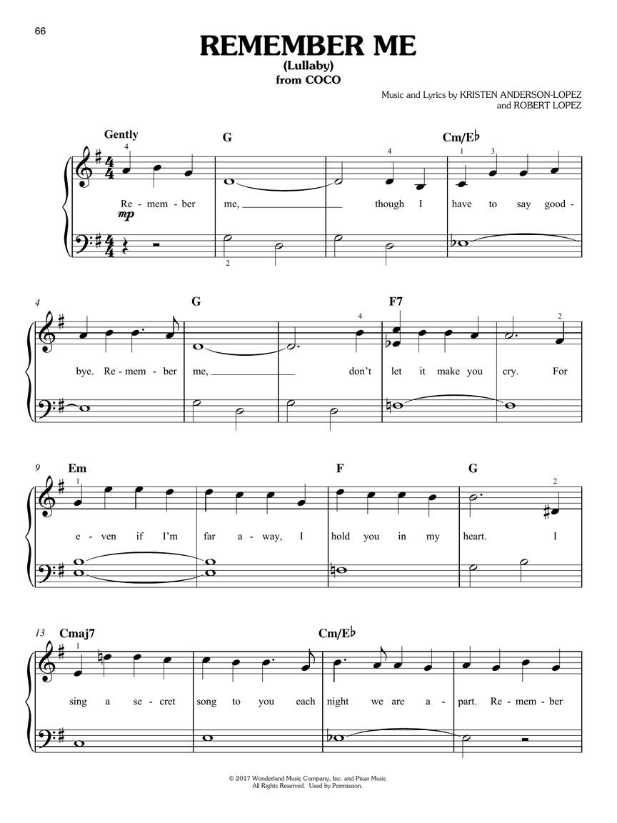 Disney Songs in Easy Keys Piano Book
