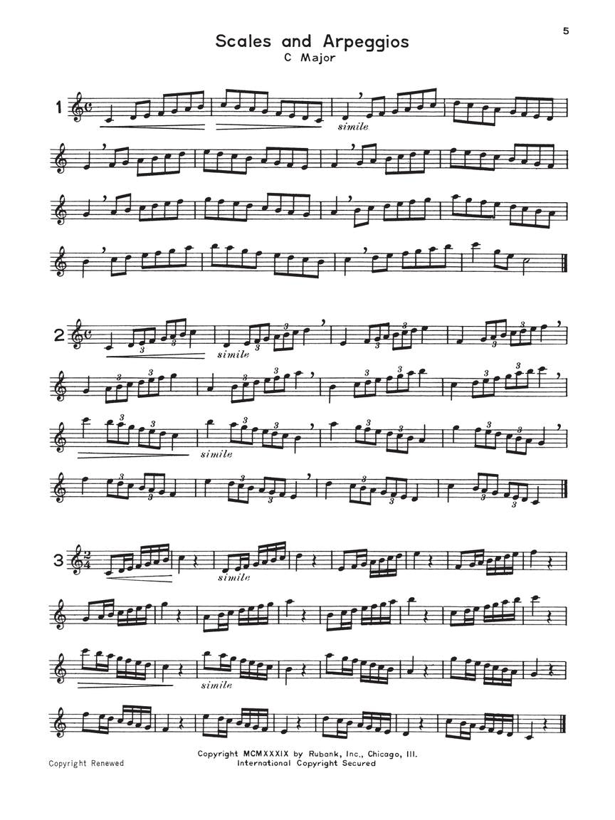 Rubank Advanced Method Clarinet Volume 1 Book Woodwind
