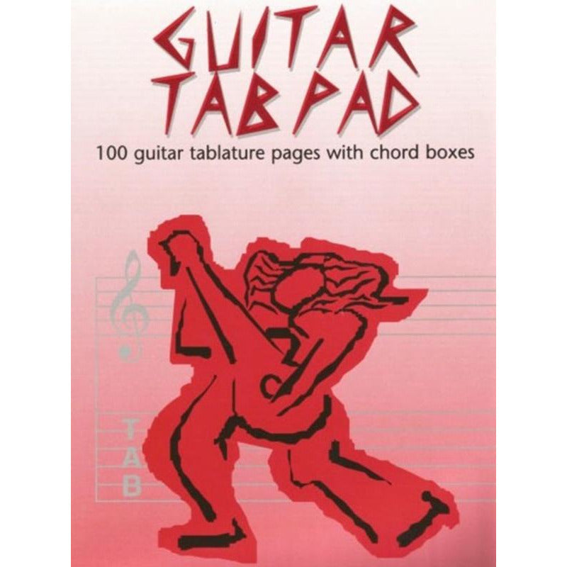 GUITAR TAB PAD (WITH CHORD BOXES) 50PP - Music2u