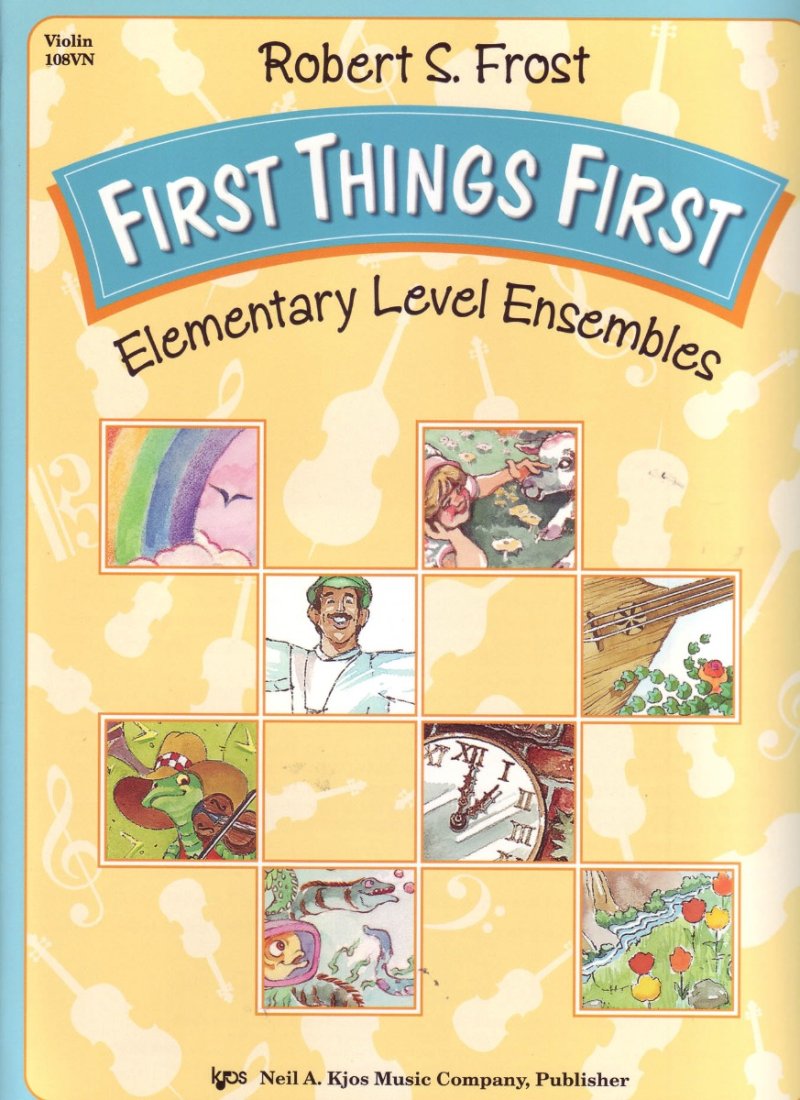 First Things First-Violin
