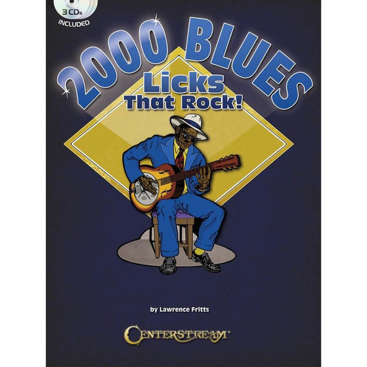 2000 BLUES LICKS THAT ROCK BK/3CD - Music2u