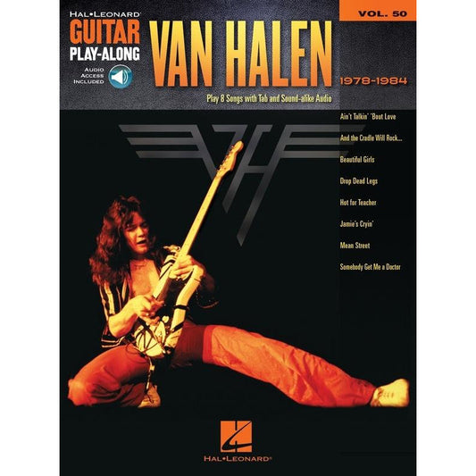 VAN HALEN 1978-1984 GUITAR PLAY ALONG V50 BK/CD - Music2u