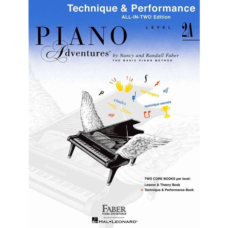 PIANO ADVENTURES ALL IN TWO 2A TECHNIQUE PERFORMANCE - Music2u