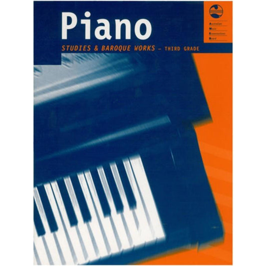 AMEB PIANO STUDIES AND BAROQUE WORKS GRADE 3 - Music2u