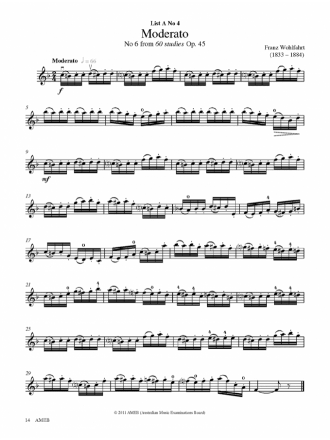 Ameb Violin Series 9 - Grade 2 Book Strings