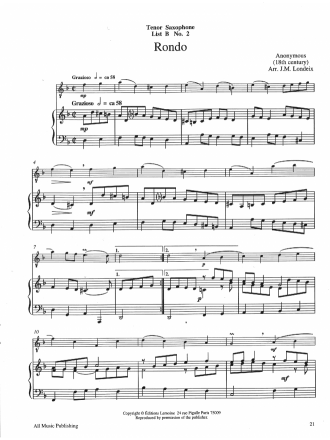 AMEB Tenor/Soprano Saxophone Series 1 - Grade 1 To 4 Book
