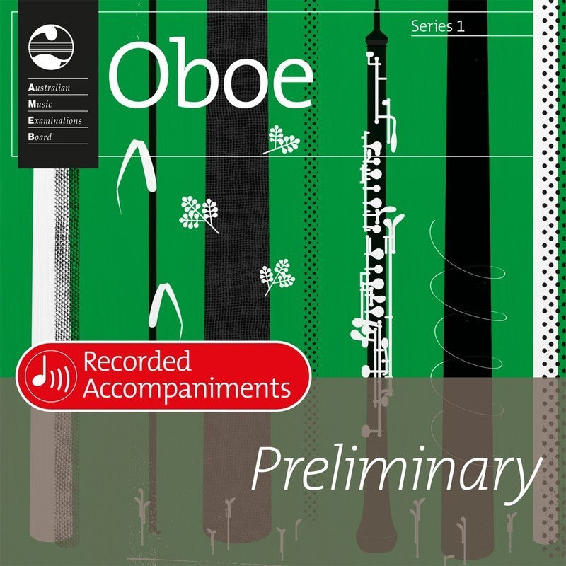 AMEB OBOE PRELIMINARY SERIES 1 RECORDED ACCOMP CD - Music2u