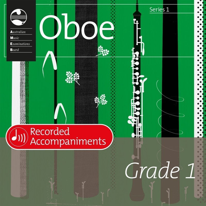 AMEB OBOE GRADE 1 SERIES 1 RECORDED ACCOMP CD - Music2u