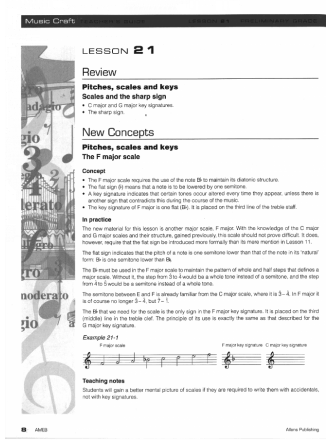 AMEB Music Craft - Teachers Guide Preliminary Grade B Book
