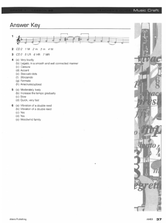 AMEB Music Craft Teacher's Guide - Grade 1 Book B