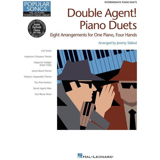 DOUBLE AGENT PIANO DUETS HLSPL INTER 1P/4H - Music2u