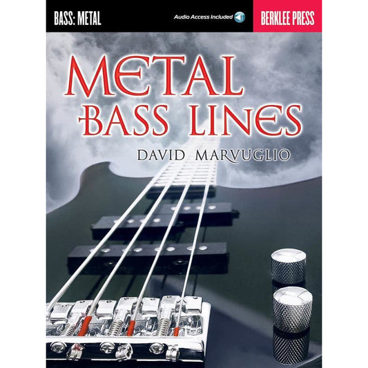 METAL BASS LINES BK/OLA - Music2u