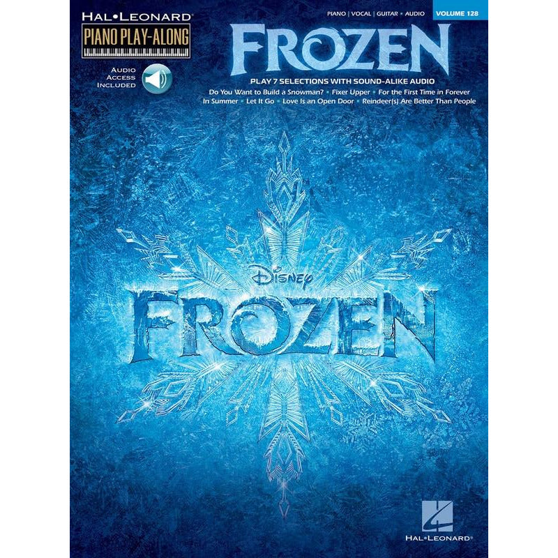 Frozen Piano Play Along V128 W/ Online Audio Ola