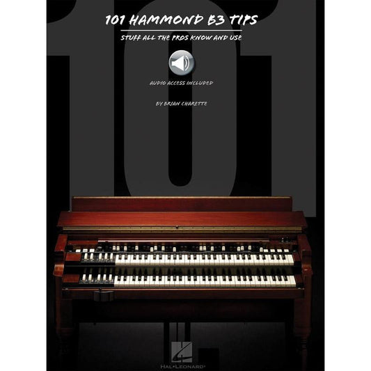 101 HAMMOND B-3 TIPS BK/OLA - Music2u