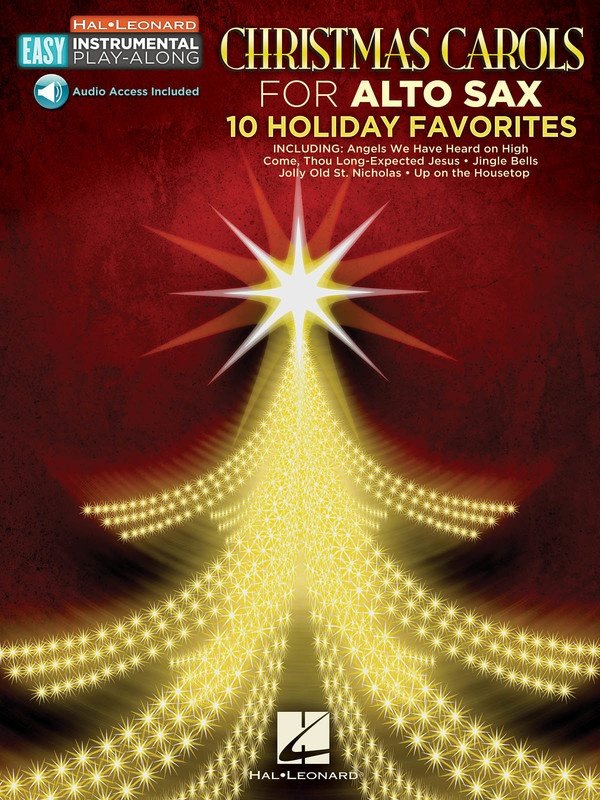 Christmas Carols For Alto Sax Bk/Ola