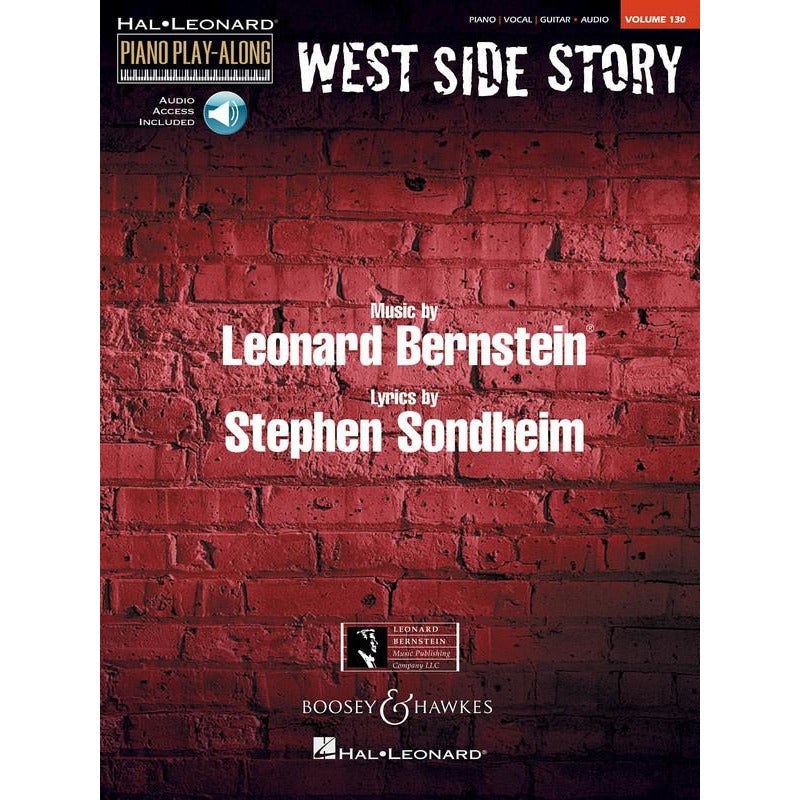 West Side Story Piano Play Along V130 Bk/Ola