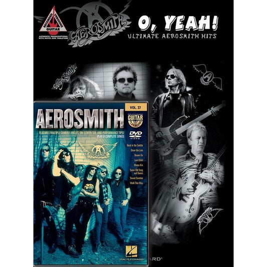 AEROSMITH GUITAR PACK BK/DVD - Music2u