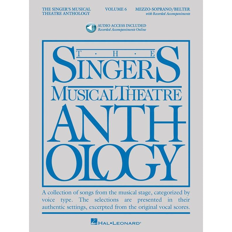 Singers Musical Theatre Anthology Volume 6 Bel/Mezzo Book/Ola