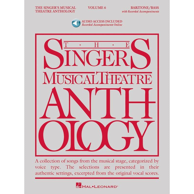 Singers Musical Theatre Anth V6 Bar/Bass Bk/Ola
