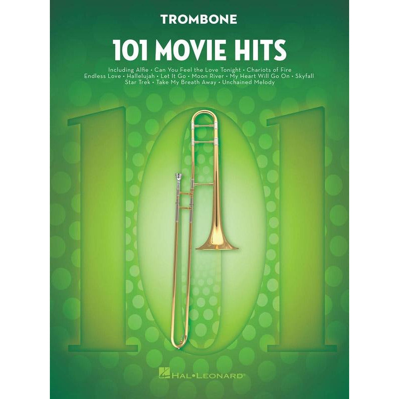101 Movie Hits For Trombone Book