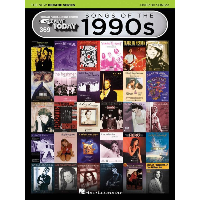 EZ PLAY 369 SONGS OF 1990S NEW DECADE SERIES - Music2u