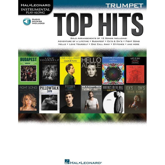 TOP HITS TRUMPET BK/OLA - Music2u