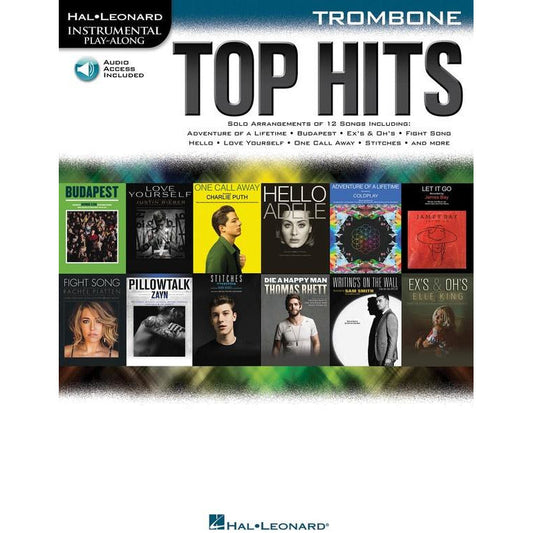 TOP HITS TROMBONE BK/OLA - Music2u