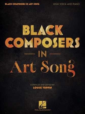 Black Composers In Art Song High Voice And Piano - Hal Leonard
