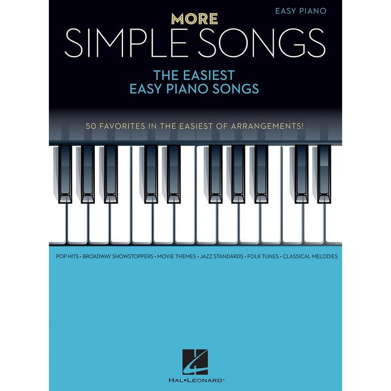 More Simple Songs Easiest Easy Piano Songs Book