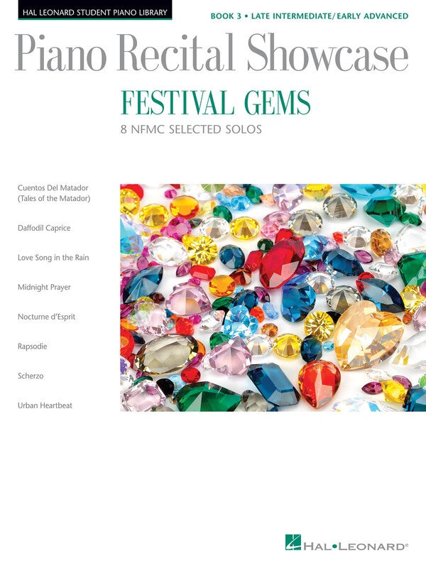Piano Recital Showcase Festival Gems Bk 3