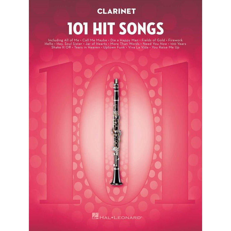 101 HIT SONGS FOR CLARINET - Music2u