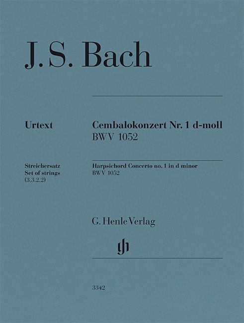J.S Bach - Harpsichord Concerto No 1 D Minor BWV 1052 Parts