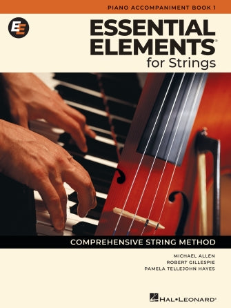 Essential Elements For Strings Piano Accompaniment Book 1 (New 2025 Release)