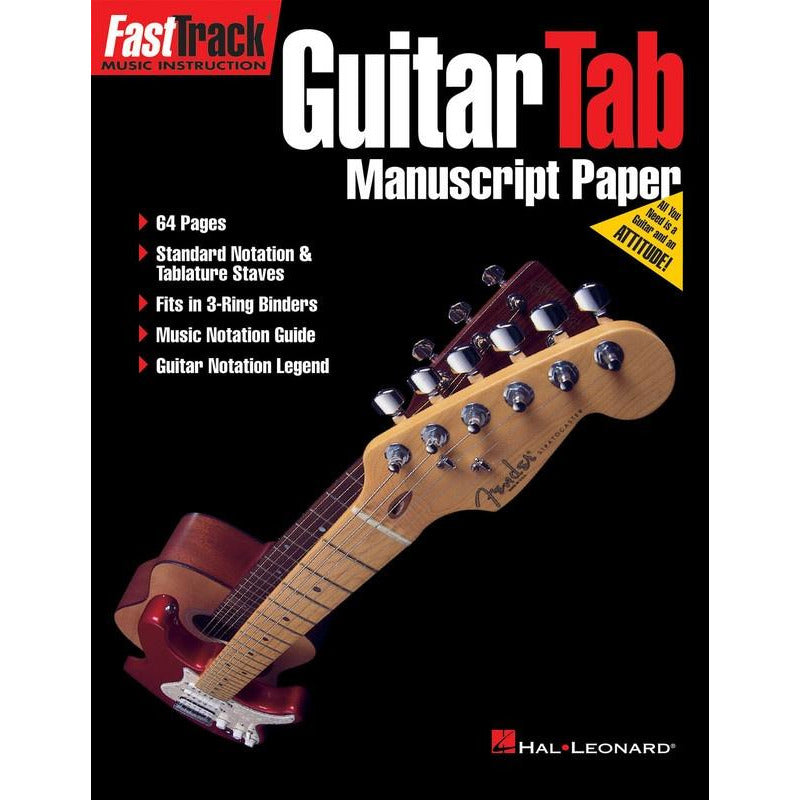 FASTTRACK GUITAR TAB MANUSCRIPT PAPER - Music2u