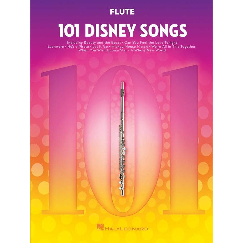 101 Disney Songs For Flute Book