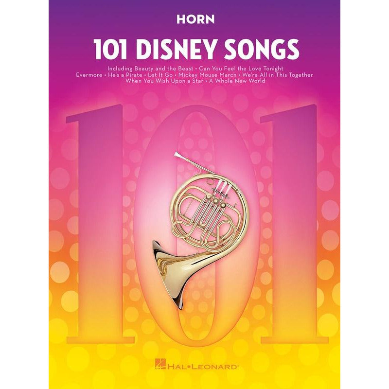 101 DISNEY SONGS FOR HORN - Music2u