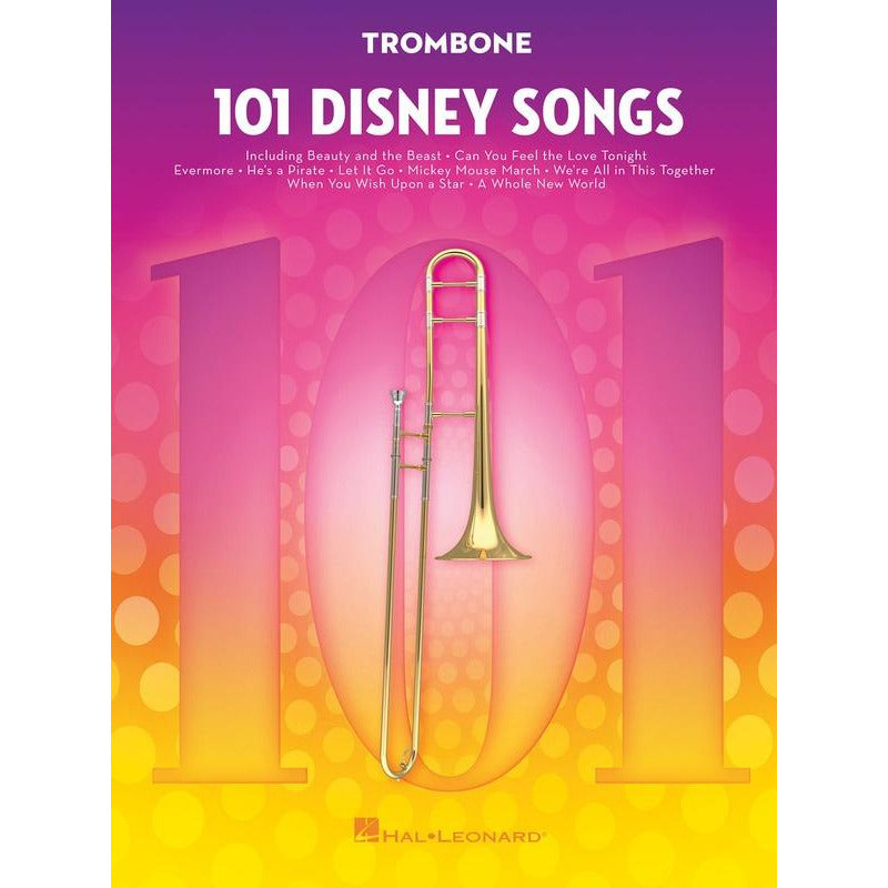101 Disney Songs For Trombone Book