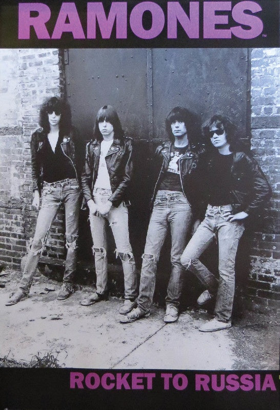 THE RAMONES - ROCKET TO RUSSIA POSTER